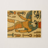 Horus Falcon God Oude Egypte Puzzel Kunst (Horizontaal)