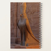 Horus Groot Egypte Oude Goden Fotografie Notitieboek (Achterkant)
