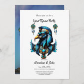 Horus is de Egyptische valkengod. Kaart (Voorkant / Achterkant)