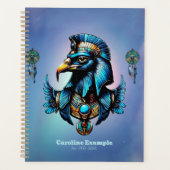 Horus is de Egyptische valkengod. Planner (Voorkant)