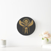 Horus met Zonneschijf Ronde Klok (Huis)