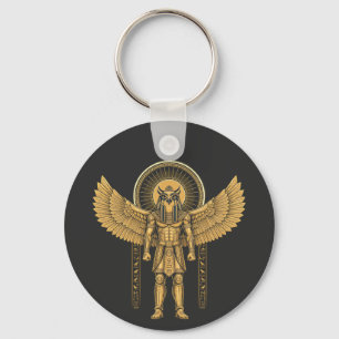 Horus met Zonneschijf  Sleutelhanger