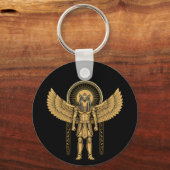 Horus met Zonneschijf  Sleutelhanger (Achterkant)