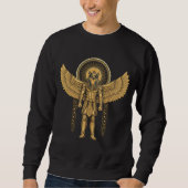 Horus met zonneschijf  trui (Voorkant)