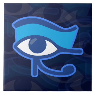 Horus Oog Keramische Tegel Tegeltje