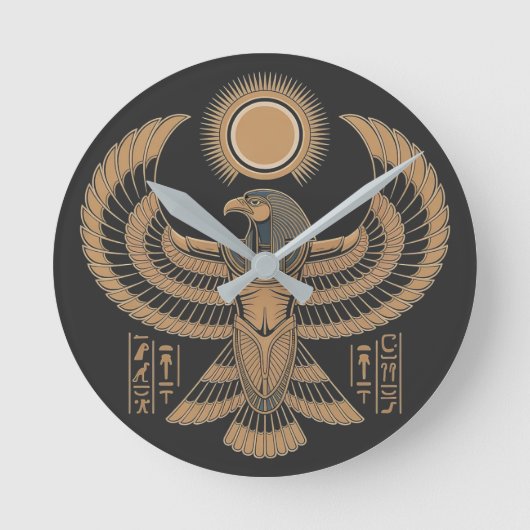 Horus, oog van de Zon Ronde Klok (Voorkant)