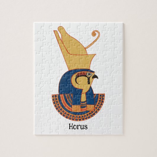 Horus Oude Egyptische god Legpuzzel (Verticaal)
