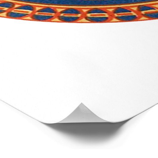 Horus Oude Egyptische god Poster (Hoek)