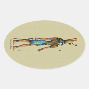 Horus Oval Sticker