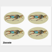 Horus ovale Sticker (Vel)