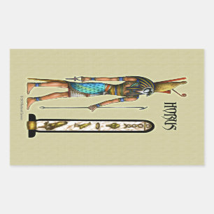 Horus Rechthoek Sticker