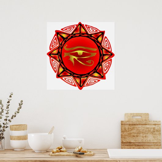 Horus Storm Poster (Keuken)