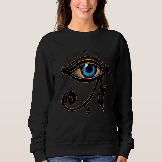 Horus The Evil Eye Protection Trui (Voorkant)
