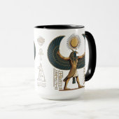 Horus the Winged Sun guard Mok (Voorkant rechts)