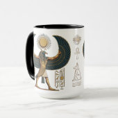 Horus the Winged Sun guard Mok (Voorkant links)