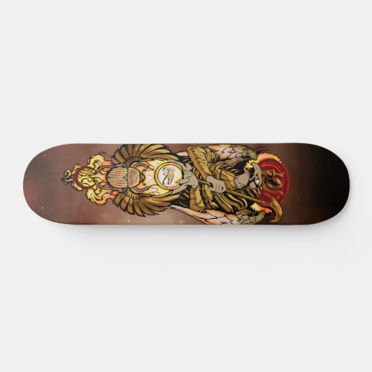 Horus with all seeing eye persoonlijk skateboard (Horizontaal)