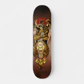 Horus with all seeing eye persoonlijk skateboard (Voorkant)