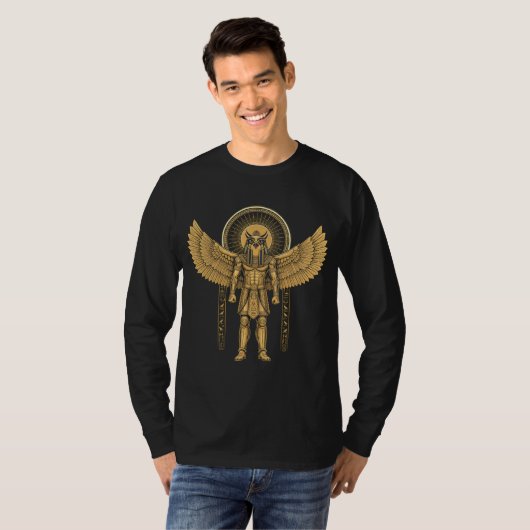 Horus with Sun Disk T-shirt (Voorkant volledig)