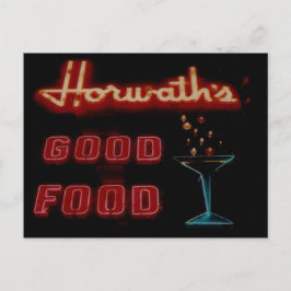 Horwaths, Elmwood Pk. I L. Neon Post Card Briefkaart
