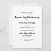 HORZ Foto 2025 Uitnodiging voor afstudeerfeest (Achterkant)