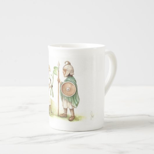 Hos & Ertae Franks Casket Bone China Mok (Voorkant rechts)