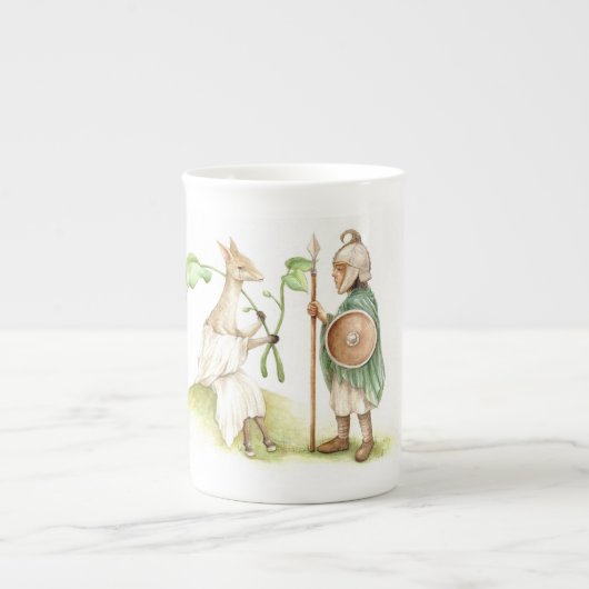 Hos & Ertae Franks Casket Bone China Mok (Voorkant)