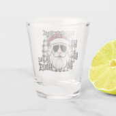 Hos in dit Huis | Punny Santa Sublimation Shot Glas (Achterkant)