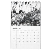 Hosana de Leopard 2019 Wall Calendar Kalender (Feb 2027)