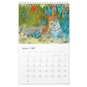 Hosana de Leopard 2019 Wall Calendar Kalender (Jan 2027)