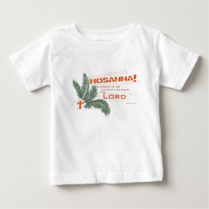 Hosanna. Christelijk baby t-shirt