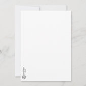 Hosanna Fotokaart Kaart (Achterkant)