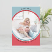 Hosanna-fotokaart Kaart (Staand voorkant)