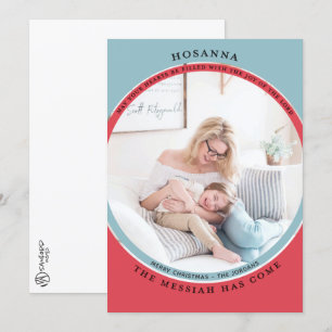 Hosanna-fotokaart Kaart