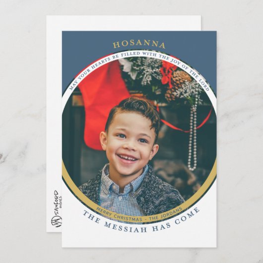 Hosanna-fotokaart Kaart (Voorkant / Achterkant)