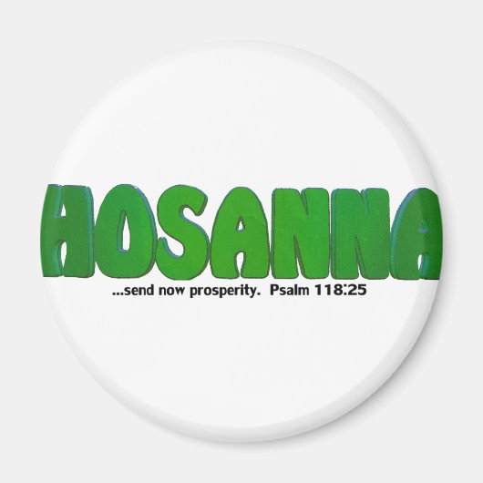 HOSANNA MAGNEET (Voorkant)