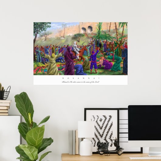 Hosanna Poster (Thuiskantoor)