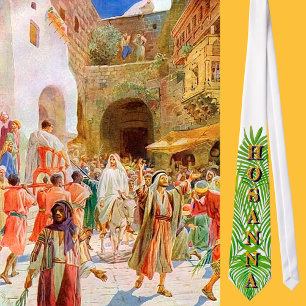 HOSANNA Zijden stropdas voor Palmzondag