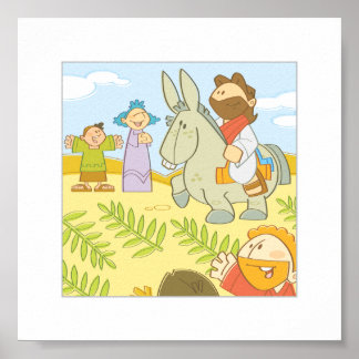 Hosannah - 6 x 6 inch poster