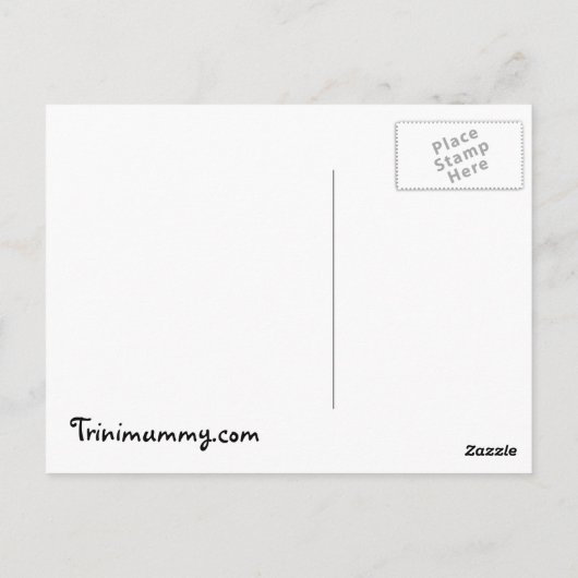 Hosay Briefkaart (Achterkant)