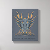 HOSE OF THE DRAGON | Balerion Candle Altar Canvas Afdruk (Voorkant)