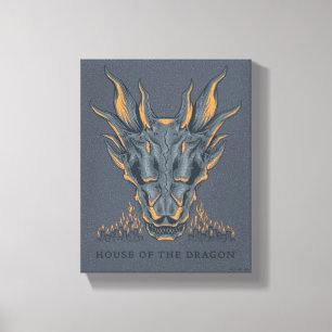 HOSE OF THE DRAGON   Balerion Candle Altar Canvas Afdruk
