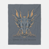 HOSE OF THE DRAGON | Balerion Candle Altar Fleece Deken (Voorkant)