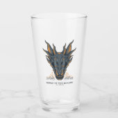 HOSE OF THE DRAGON | Balerion Candle Altar Glas (Voorkant)