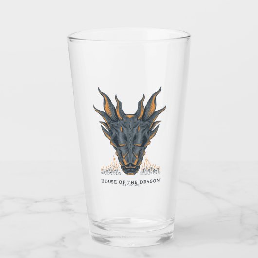 HOSE OF THE DRAGON | Balerion Candle Altar Glas (Voorkant)