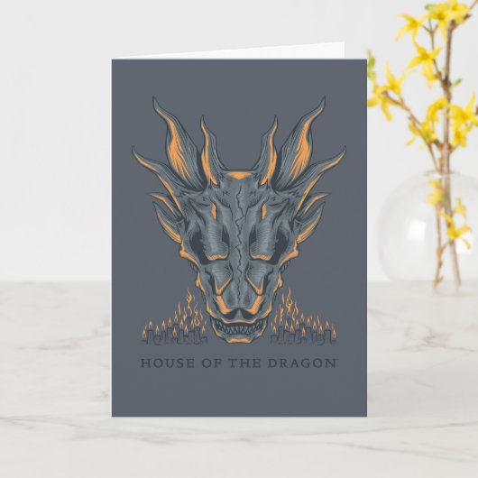 HOSE OF THE DRAGON | Balerion Candle Altar Kaart (Gele Bloem)