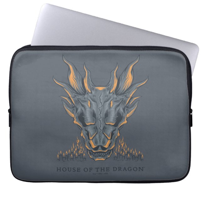HOSE OF THE DRAGON | Balerion Candle Altar Laptop Sleeve (Voorkant)