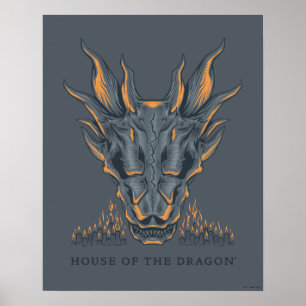 HOSE OF THE DRAGON Balerion Candle Altar Poster
