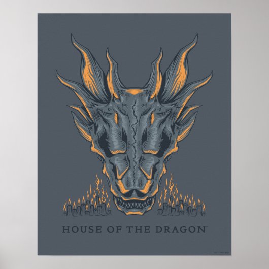 HOSE OF THE DRAGON | Balerion Candle Altar Poster (Voorkant)