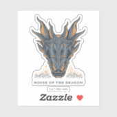 HOSE OF THE DRAGON | Balerion Candle Altar Sticker (Vel)