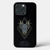 HOSE OF THE DRAGON Balerion Skull Diamond Crest Case-Mate iPhone Case (Achterkant)